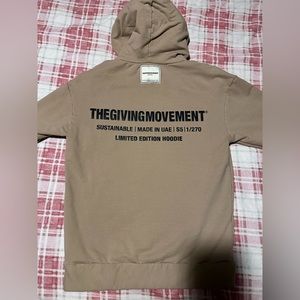 The Giving Movement Sweatshirt and Biker shorts